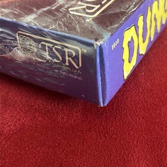 Dungeon! Fantasy Board Game 1980 Near Complete With Gateway  Sealed Dungeon ! Fantasy Board Game 1981 Edition TSR 1010 New Factory Shrinkwrap
